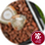 Red granite chippings - Memorial Kerbset